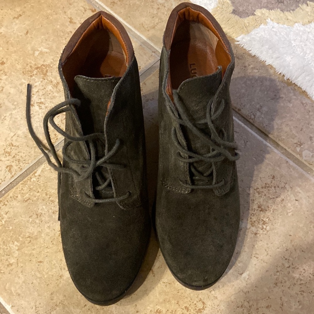 Green booties